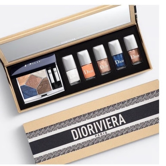 Dior Other - 🆕 DIOR The Diorivera Cofferet Limited Edition Eyeshadow/Nail Polish Set Eden-Roc